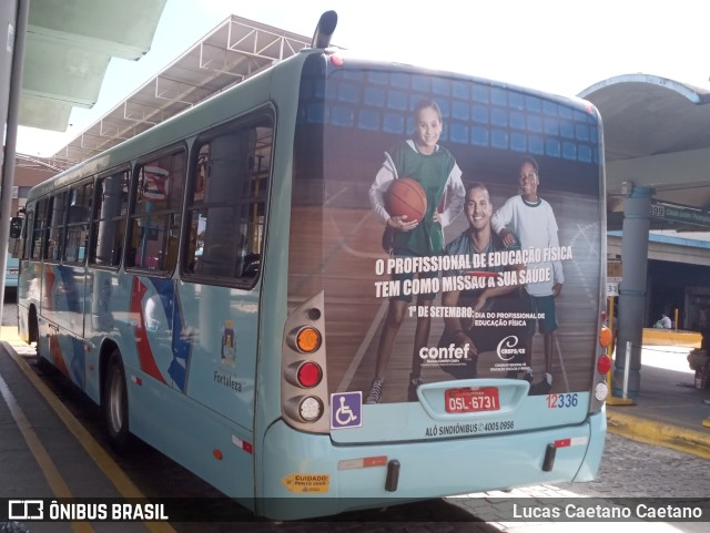 Auto Viação São José 12336 na cidade de Fortaleza, Ceará, Brasil, por Lucas Caetano. Número da foto: #11646850.
