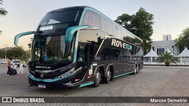 Rovetur Turismo 3500 na cidade de Vitória, Espírito Santo, Brasil, por Marcos Demetrio. Número da foto: #11646836.