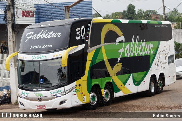 Fabbitur Transporte e Turismo 24000 na cidade de Imperatriz, Maranhão, Brasil, por Fabio Soares. ID da foto: 11645576.