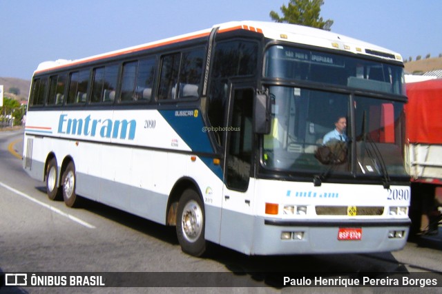 Emtram 2090 na cidade de Vassouras, Rio de Janeiro, Brasil, por Paulo Henrique Pereira Borges. Número da foto: #11646456.
