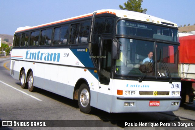 Emtram 2090 na cidade de Vassouras, Rio de Janeiro, Brasil, por Paulo Henrique Pereira Borges. ID da foto: 11646456.