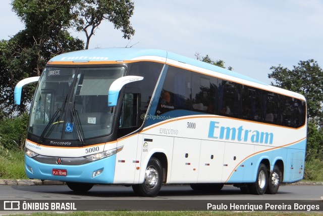 Emtram 5000 na cidade de Brasília, Distrito Federal, Brasil, por Paulo Henrique Pereira Borges. ID da foto: 11646472.