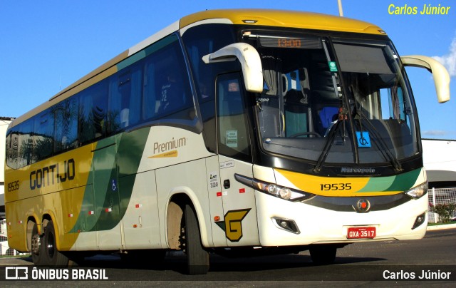 Empresa Gontijo de Transportes 19535 na cidade de Goiânia, Goiás, Brasil, por Carlos Júnior. Número da foto: #11645449.