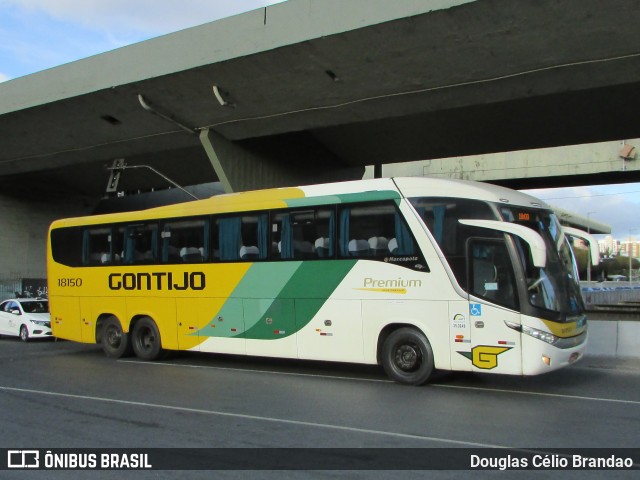Empresa Gontijo de Transportes 18150 na cidade de Belo Horizonte, Minas Gerais, Brasil, por Douglas Célio Brandao. Número da foto: #11647979.