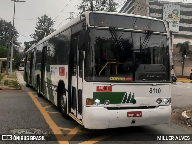 Next Mobilidade - ABC Sistema de Transporte 8110 na cidade de Santo André, São Paulo, Brasil, por MILLER ALVES. Número da foto: #11647454.