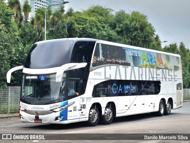 Auto Viação Catarinense 319300 na cidade de Curitiba, Paraná, Brasil, por Danilo Marcelo Silva. ID da foto: 11649193.