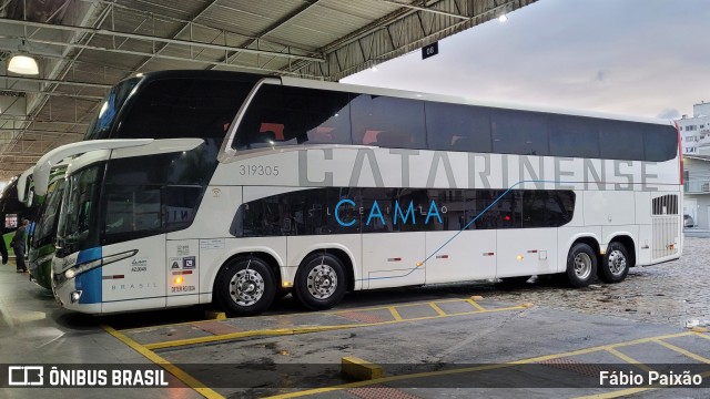 Auto Viação Catarinense 319305 na cidade de Balneário Camboriú, Santa Catarina, Brasil, por Fábio Paixão. Número da foto: #11648981.