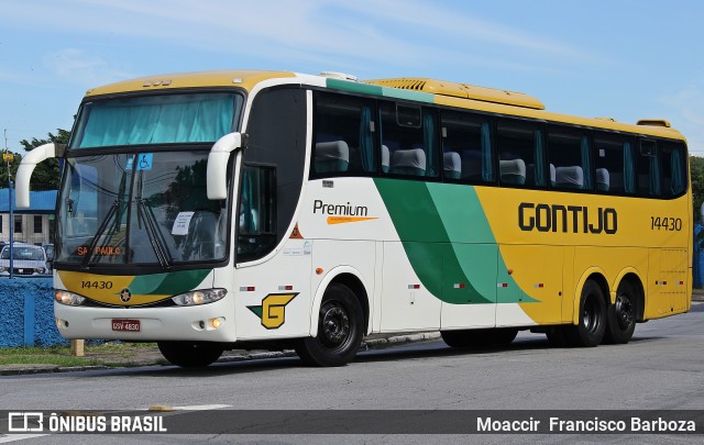 Empresa Gontijo de Transportes 14430 na cidade de São Paulo, São Paulo, Brasil, por Moaccir  Francisco Barboza. ID da foto: 11648439.