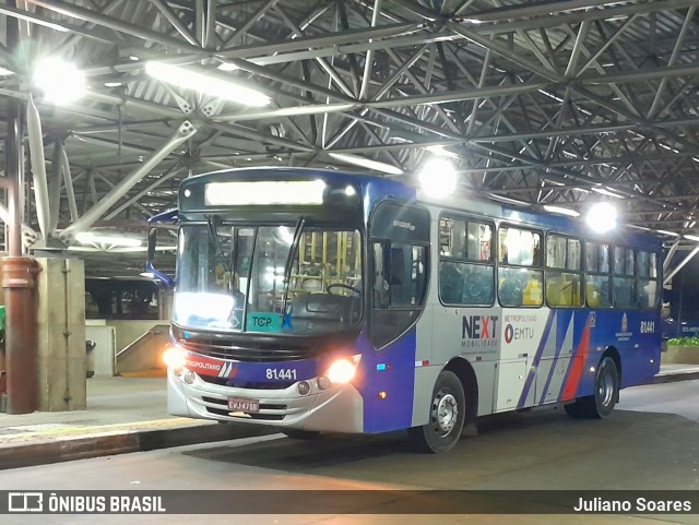 Next Mobilidade - ABC Sistema de Transporte 81.441 na cidade de Santo André, São Paulo, Brasil, por Juliano Soares. Número da foto: #11647546.