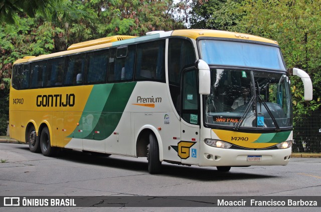 Empresa Gontijo de Transportes 14740 na cidade de São Paulo, São Paulo, Brasil, por Moaccir  Francisco Barboza. Número da foto: #11648443.