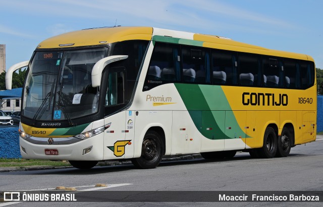 Empresa Gontijo de Transportes 18640 na cidade de São Paulo, São Paulo, Brasil, por Moaccir  Francisco Barboza. Número da foto: #11648487.