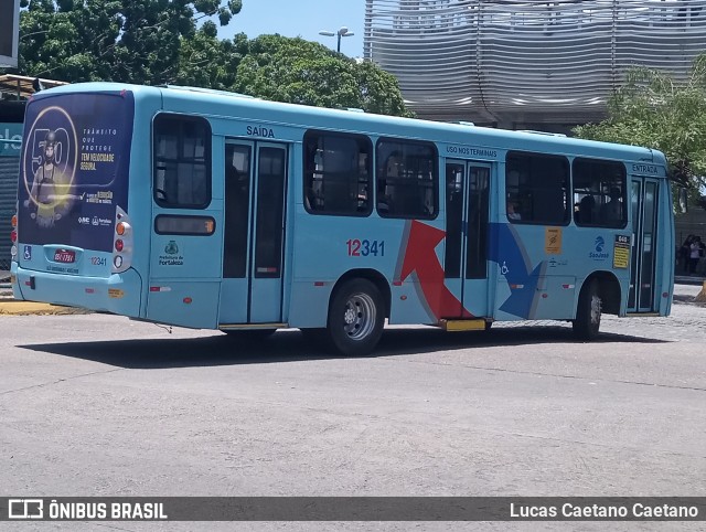 Auto Viação São José 12341 na cidade de Fortaleza, Ceará, Brasil, por Lucas Caetano Caetano. ID da foto: 11648423.