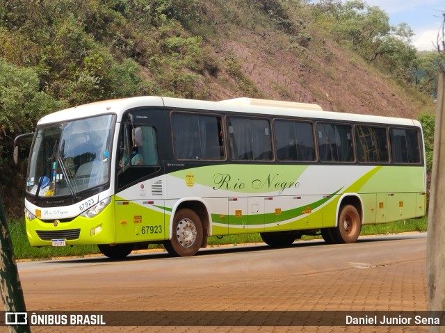 Rio Negro Fretamento e Turismo 67923 na cidade de Itabirito, Minas Gerais, Brasil, por Daniel Junior Sena. ID da foto: 11649060.