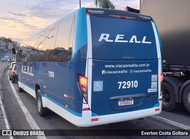 Viação Real Ita 72910 na cidade de Cariacica, Espírito Santo, Brasil, por Everton Costa Goltara. Número da foto: #11647644.