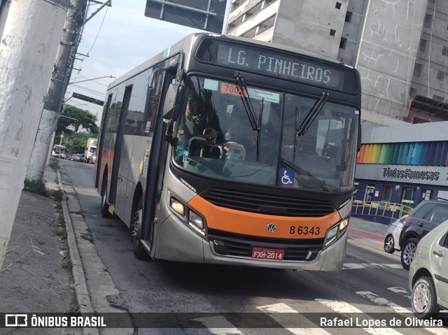 Alfa Rodobus > CooperAlfa 8 6343 na cidade de São Paulo, São Paulo, Brasil, por Rafael Lopes de Oliveira. Número da foto: #11648528.