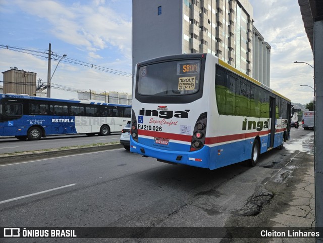 Auto Lotação Ingá RJ 210.026 na cidade de Niterói, Rio de Janeiro, Brasil, por Cleiton Linhares. Número da foto: #11647685.