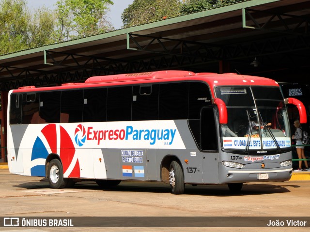 Expreso Paraguay S.A. 137 na cidade de Puerto Iguazú, Iguazú, Misiones, Argentina, por João Victor. Número da foto: #11652214.