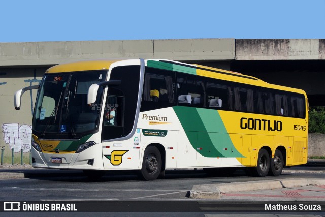 Empresa Gontijo de Transportes 15045 na cidade de Belo Horizonte, Minas Gerais, Brasil, por Matheus Souza. Número da foto: #11650983.