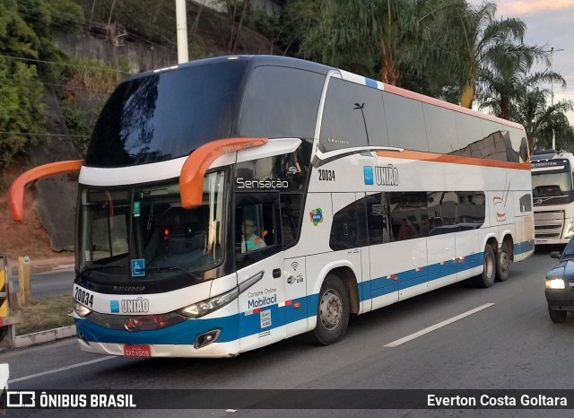 Expresso União 20034 na cidade de Cariacica, Espírito Santo, Brasil, por Everton Costa Goltara. Número da foto: #11649983.