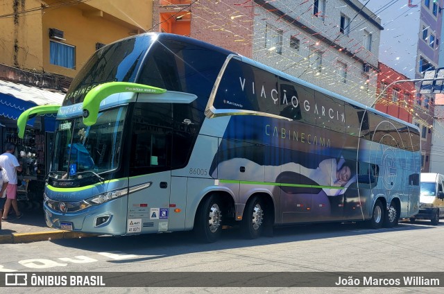 Viação Garcia 86005 na cidade de Aparecida, São Paulo, Brasil, por João Marcos William. Número da foto: #11650452.