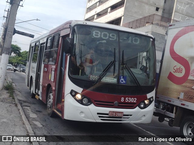 Auto Viação Transcap 8 5302 na cidade de São Paulo, São Paulo, Brasil, por Rafael Lopes de Oliveira. ID da foto: 11650653.