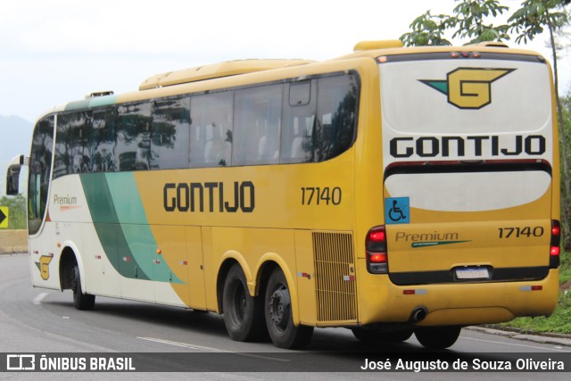 Empresa Gontijo de Transportes 17140 na cidade de Piraí, Rio de Janeiro, Brasil, por José Augusto de Souza Oliveira. ID da foto: 11651665.