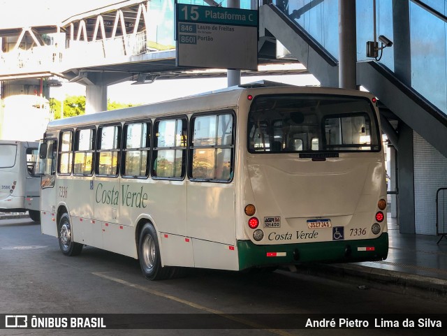 Empresa de Transportes Costa Verde 7336 na cidade de Lauro de Freitas, Bahia, Brasil, por André Pietro  Lima da Silva. Número da foto: #11650890.