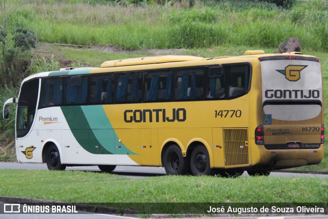 Empresa Gontijo de Transportes 14770 na cidade de Barra do Piraí, Rio de Janeiro, Brasil, por José Augusto de Souza Oliveira. Número da foto: #11651675.