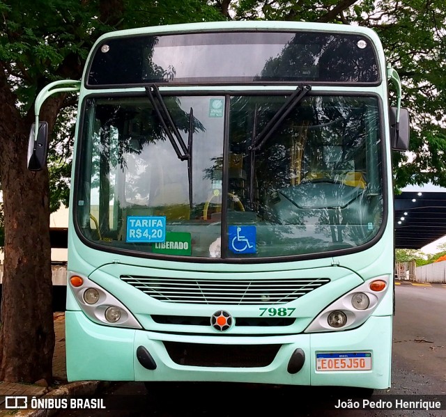 Viação Paraty 7987 na cidade de Jaú, São Paulo, Brasil, por João Pedro Henrique. Número da foto: #11650085.