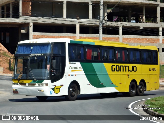 Empresa Gontijo de Transportes 15780 na cidade de Belo Horizonte, Minas Gerais, Brasil, por Lucas Vieira. ID da foto: 11650562.