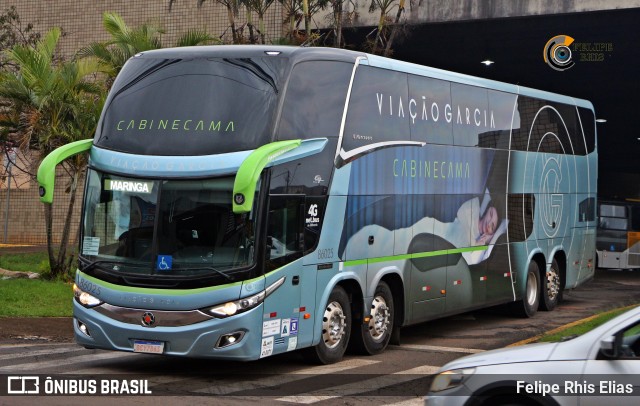 Viação Garcia 86025 na cidade de Apucarana, Paraná, Brasil, por Felipe Rhis Elias. ID da foto: 11651817.