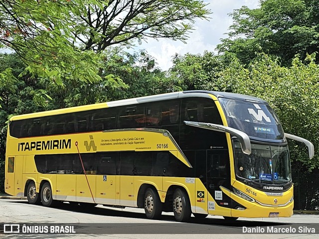 Viação Nova Itapemirim 50166 na cidade de São Paulo, São Paulo, Brasil, por Danilo Marcelo Silva. Número da foto: #11649796.
