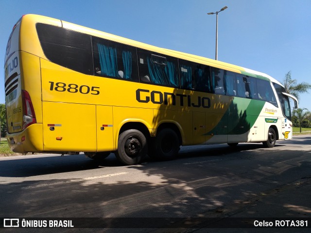Empresa Gontijo de Transportes 18805 na cidade de Ipatinga, Minas Gerais, Brasil, por Celso ROTA381. Número da foto: #11652122.