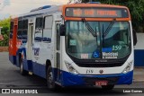 CMT - Consórcio Metropolitano Transportes 159 na cidade de Várzea Grande, Mato Grosso, Brasil, por Leon Gomes. ID da foto: :id.