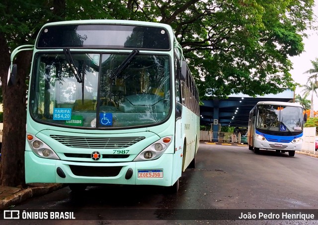 Viação Paraty 7987 na cidade de Jaú, São Paulo, Brasil, por João Pedro Henrique. Número da foto: #11654956.