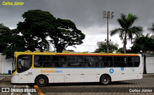 HP Transportes Coletivos 20512 na cidade de Goiânia, Goiás, Brasil, por Carlos Júnior. Número da foto: #11654729.