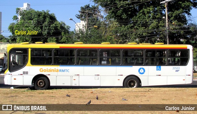 HP Transportes Coletivos 20503 na cidade de Goiânia, Goiás, Brasil, por Carlos Júnior. Número da foto: #11654573.