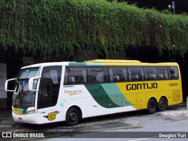 Empresa Gontijo de Transportes 12680 na cidade de Belo Horizonte, Minas Gerais, Brasil, por Douglas Yuri. Número da foto: #11653361.