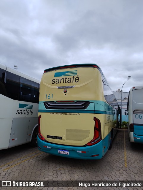 Santa Fé Transportes 161 na cidade de Belo Horizonte, Minas Gerais, Brasil, por Hugo Henrique de Figueiredo. Número da foto: #11652750.