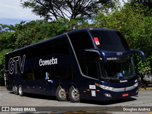 Viação Cometa 18300 na cidade de São Paulo, São Paulo, Brasil, por Douglas Andrez. ID da foto: 11653322.