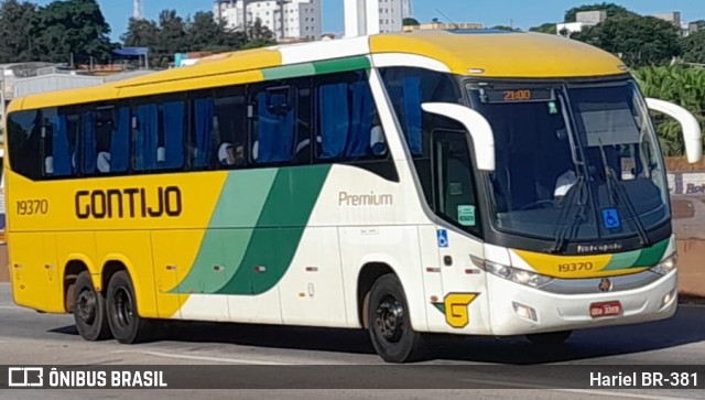 Empresa Gontijo de Transportes 19370 na cidade de Betim, Minas Gerais, Brasil, por Hariel BR-381. ID da foto: 11653595.