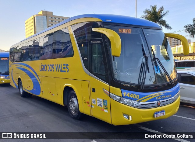 Viação Lírio dos Vales 14400 na cidade de Cariacica, Espírito Santo, Brasil, por Everton Costa Goltara. Número da foto: #11652549.