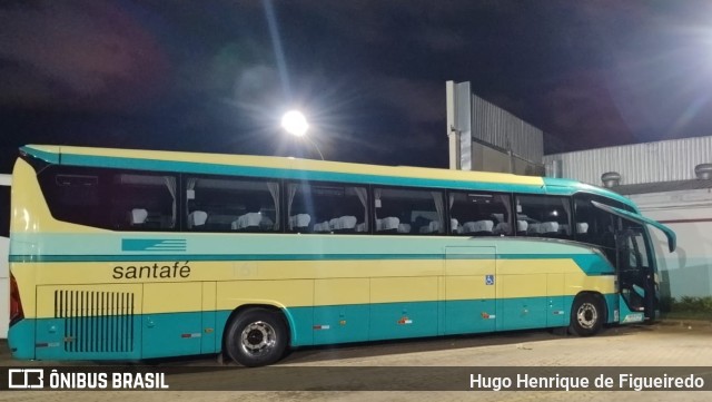 Santa Fé Transportes 161 na cidade de Belo Horizonte, Minas Gerais, Brasil, por Hugo Henrique de Figueiredo. Número da foto: #11653064.