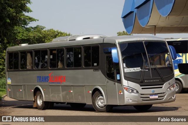 Trans Aliança Transportes 4G22 na cidade de Palmas, Tocantins, Brasil, por Fabio Soares. ID da foto: 11654312.