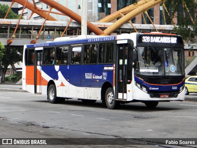 Viação Ideal B28580 na cidade de Rio de Janeiro, Rio de Janeiro, Brasil, por Fabio Soares. ID da foto: 11653676.