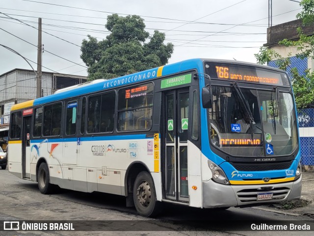 Transportes Futuro C30108 na cidade de Rio de Janeiro, Rio de Janeiro, Brasil, por Guilherme Breda. ID da foto: 11655286.