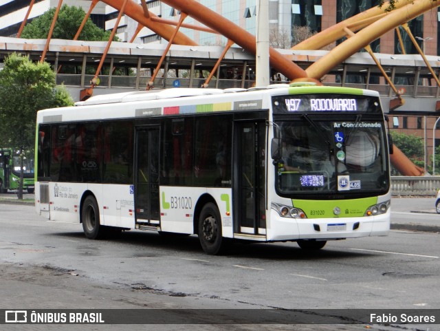 Viação VG B31020 na cidade de Rio de Janeiro, Rio de Janeiro, Brasil, por Fabio Soares. ID da foto: 11653924.