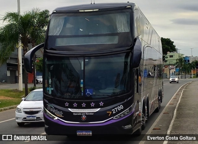 Destak Turismo 2700 na cidade de Cariacica, Espírito Santo, Brasil, por Everton Costa Goltara. ID da foto: 11655242.