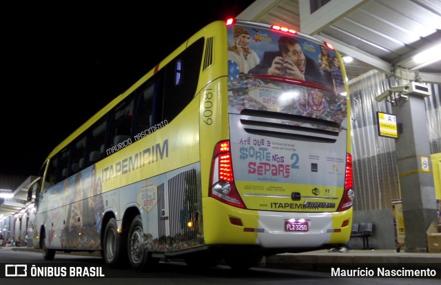 Viação Itapemirim 60081 na cidade de Belo Horizonte, Minas Gerais, Brasil, por Maurício Nascimento. Número da foto: #11655025.