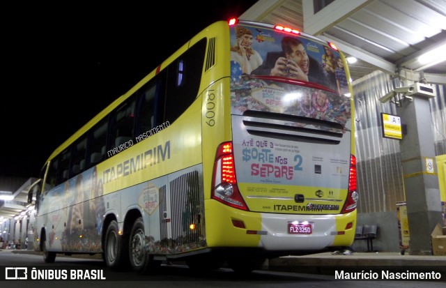 Viação Itapemirim 60081 na cidade de Belo Horizonte, Minas Gerais, Brasil, por Maurício Nascimento. ID da foto: 11655025.